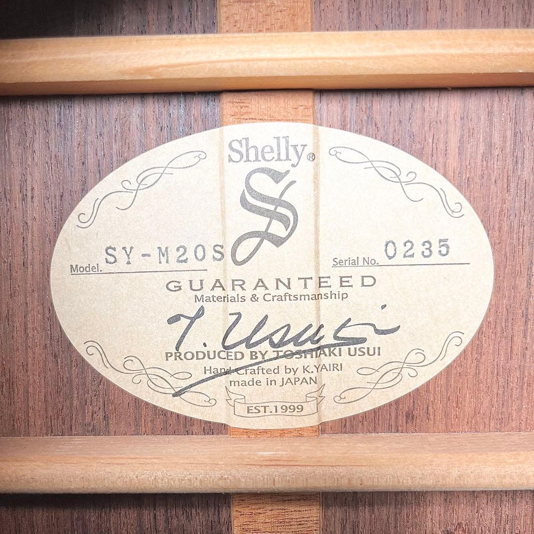 【美品・希少】Shelly SY-M20S K.Yairi製ギター　サイン入り