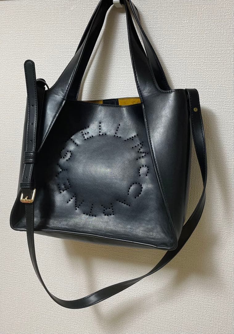 STELLA McCARTNEY ブラックショルダーバッグ