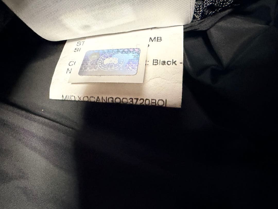 カナダグース ウィンダムパーカ ブラックレーベル　2048MB 最終値下げ