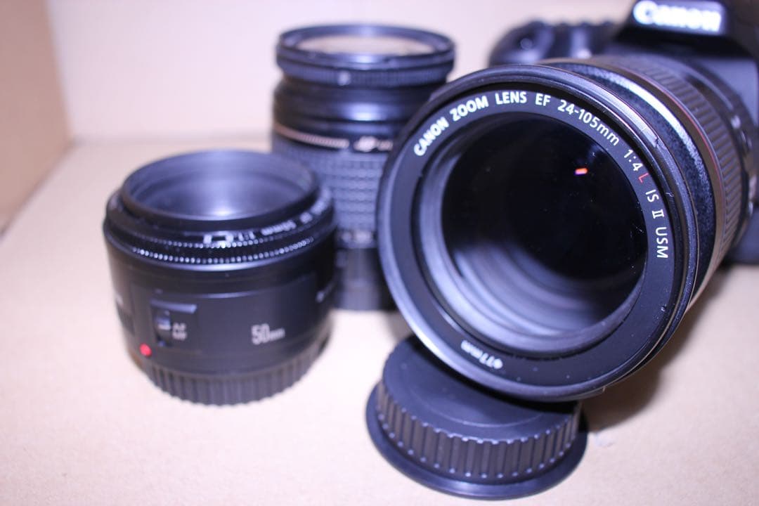 一眼レフカメラCanon EOS 90D標準&望遠&単焦点トリプルレンズセット