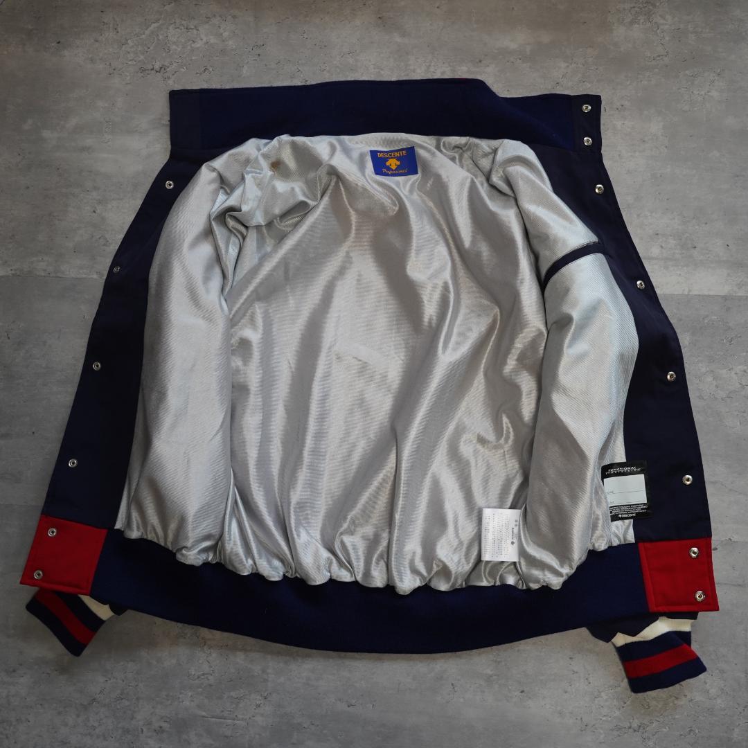 東京ヤクルトスワローズ　グラウンドコート　スタジャン　プロコレ　デサント　M