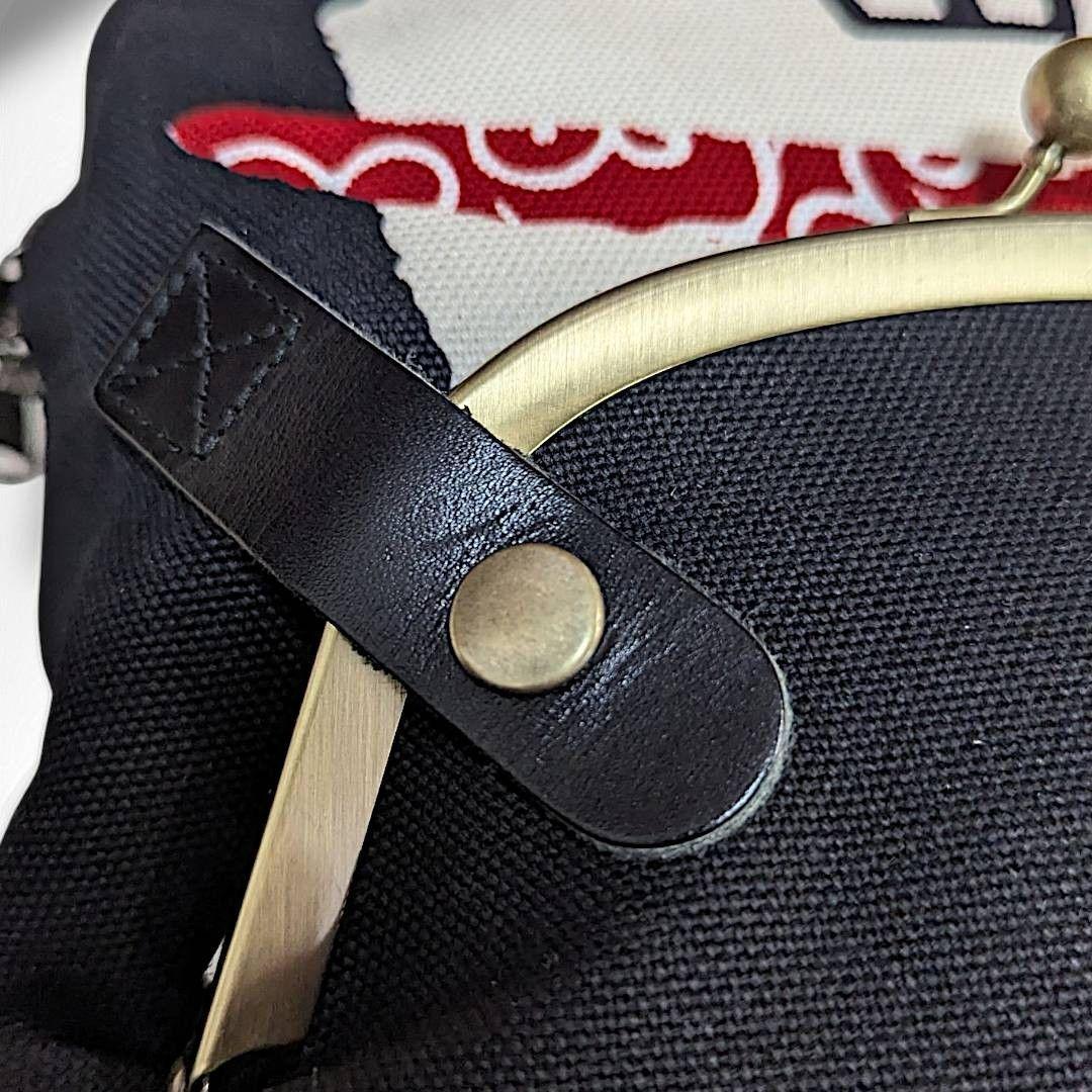 【希少・完売品】あやの小路 がま口わんこボディバッグ シバ犬 がま口 水琴鈴