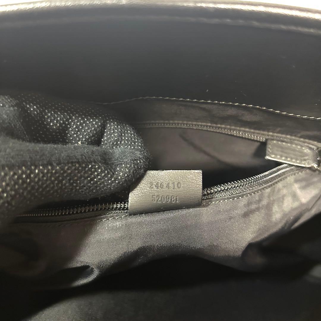 希少✨グッチ ビジネスバッグ GGシマ ブリーフケース シェリー 246410