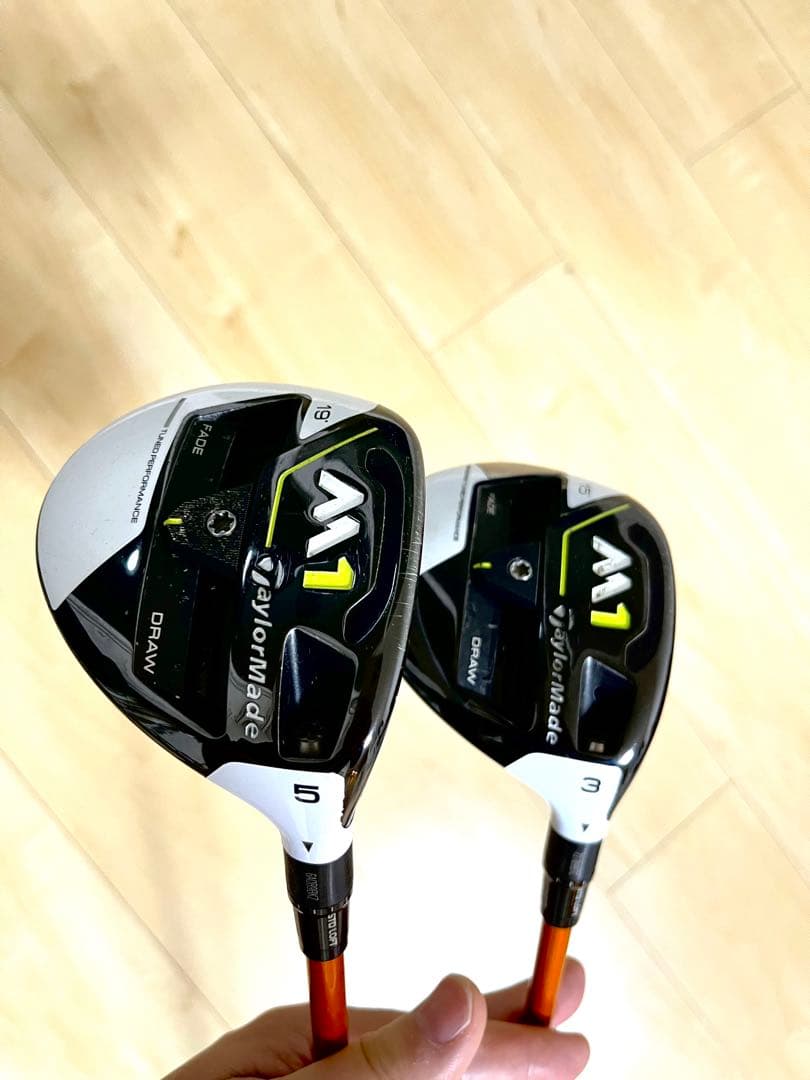 ジュンさん専用テーラーメイド　M1-3w/5w Tour AD DI-5S希少