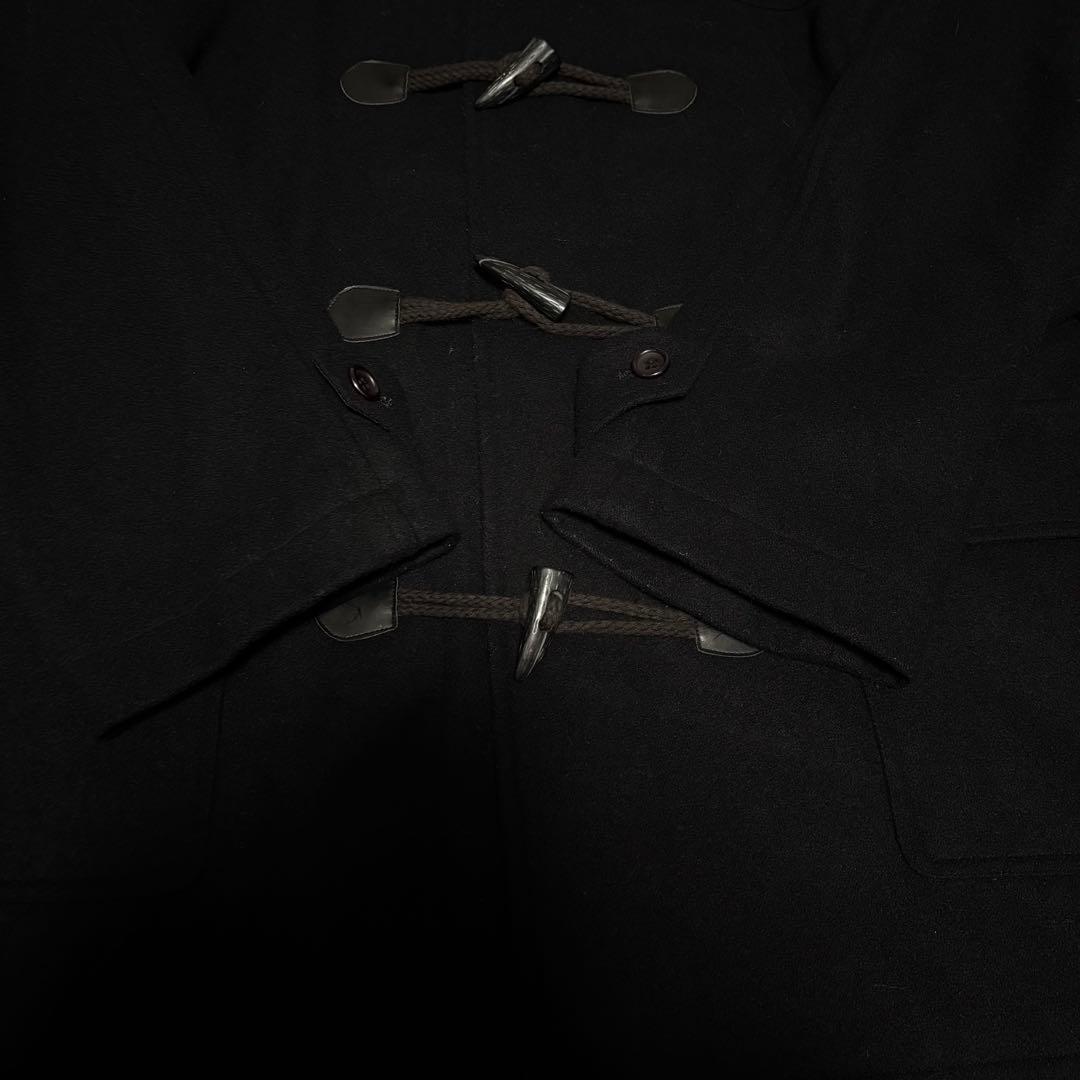 【美品】CHAPS RALPH LAUREN　ダッフルコート　ブラック　フード付