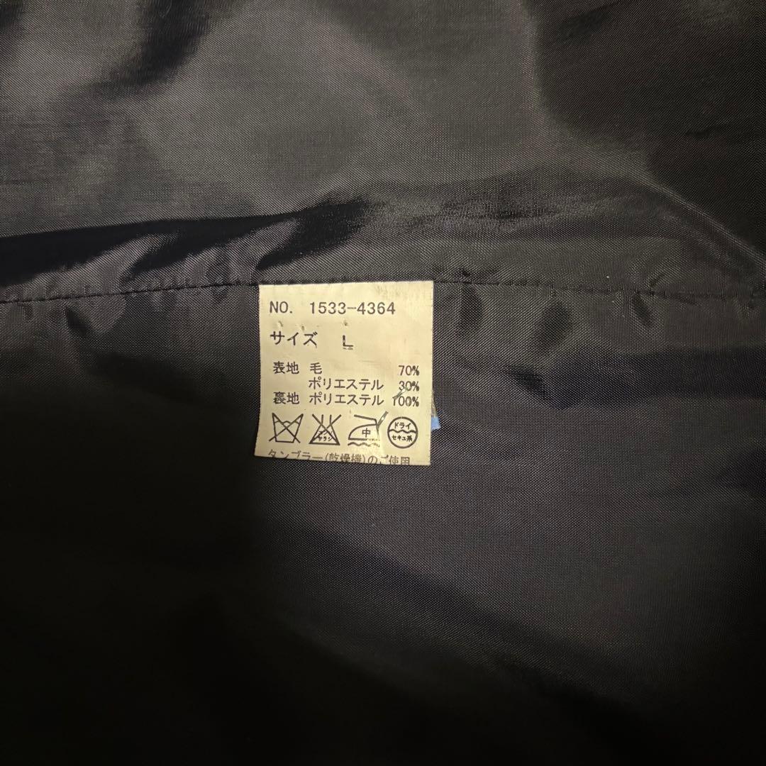 【美品】CHAPS RALPH LAUREN　ダッフルコート　ブラック　フード付