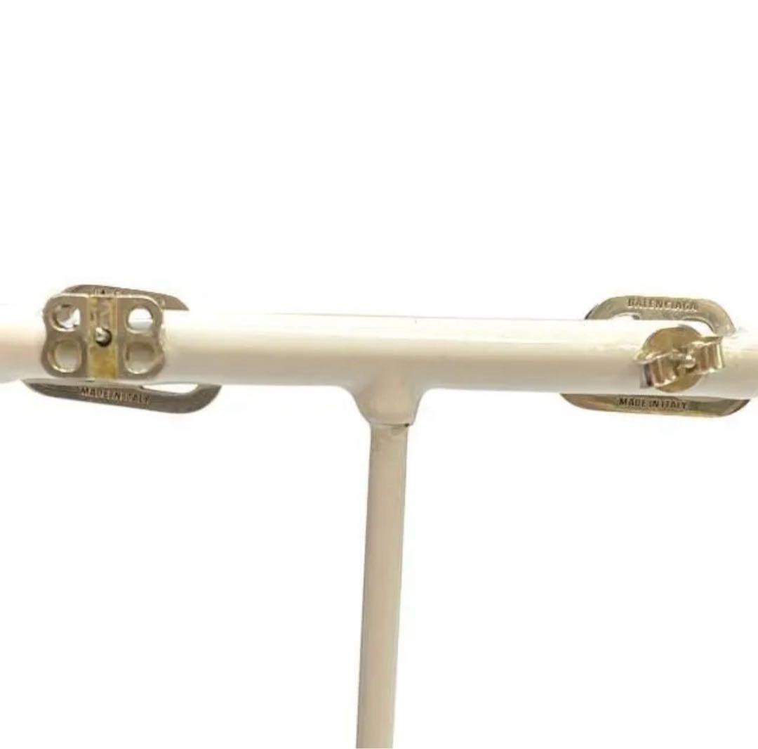 BALENCIAGA ピアス 両耳用 BBロゴ シルバー