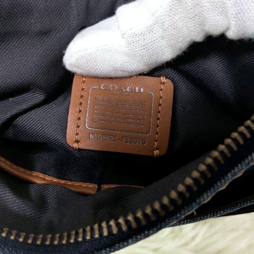 希少デザイン✨️　COACH　SwaggerShoulder　BAG　Denim