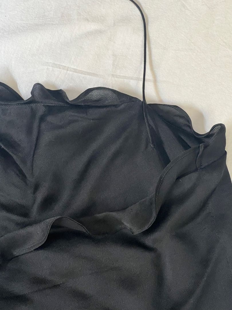 クロエシルクフリルキャミソールchloeバーニーズ