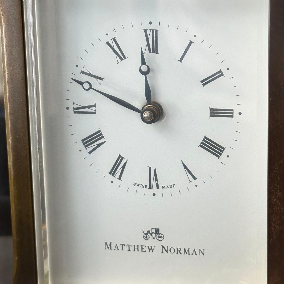 春特別価格‼️宝石王愛蔵マシューノーマン　キャリッジクロック　スイス製