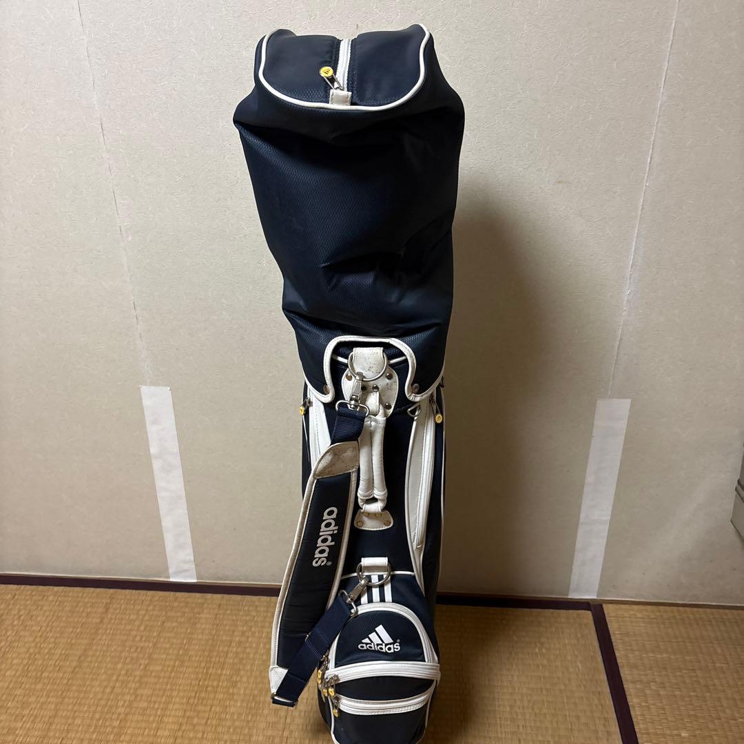 adidas キャディバッグ ネイビー　レディース用