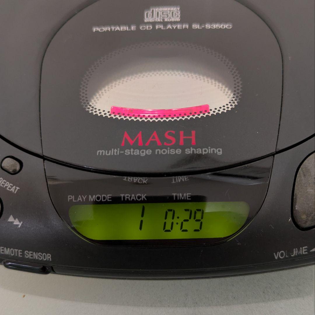 【レア動作品】Panasonic ポータブルCDプレーヤーSL-S350C