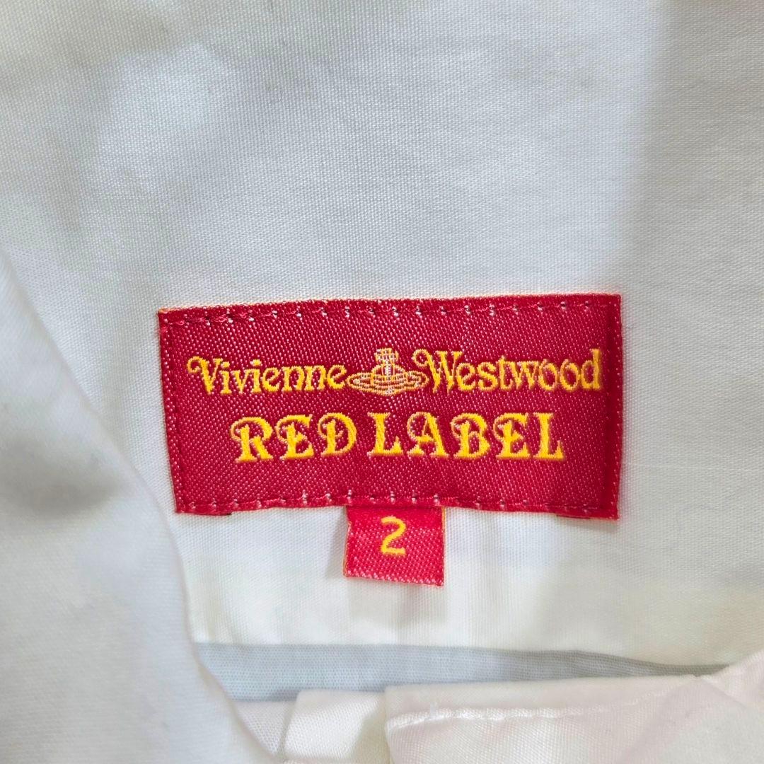 Vivienne Westwood ヴィヴィアン シャツ 長袖 刺繍 白 オーブ