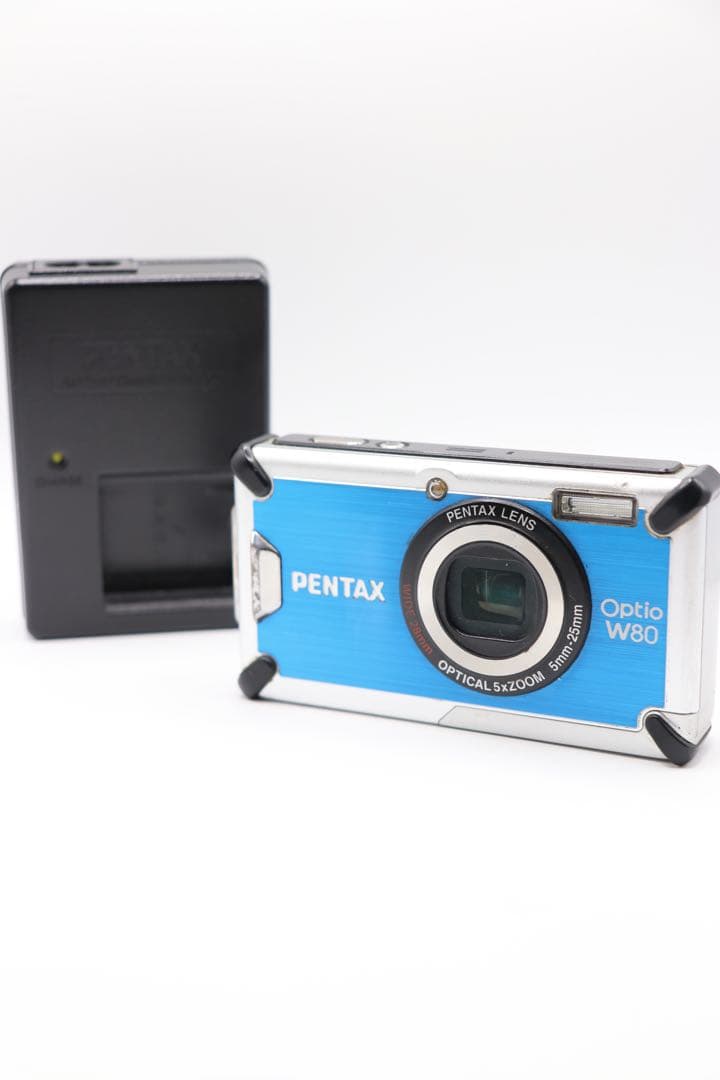 ✨動作確認済み！✨PENTAX Optio W80 充電器付き！