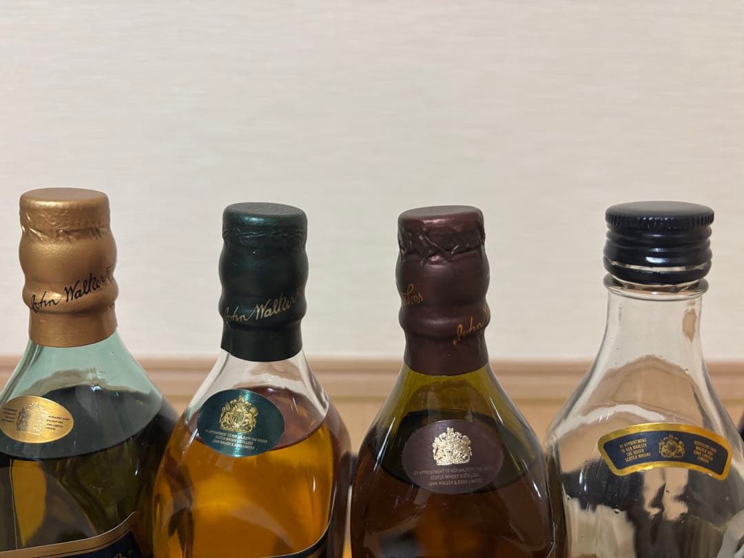 【激レア】ジョニーウォーカー コレクションセット 200ml×4