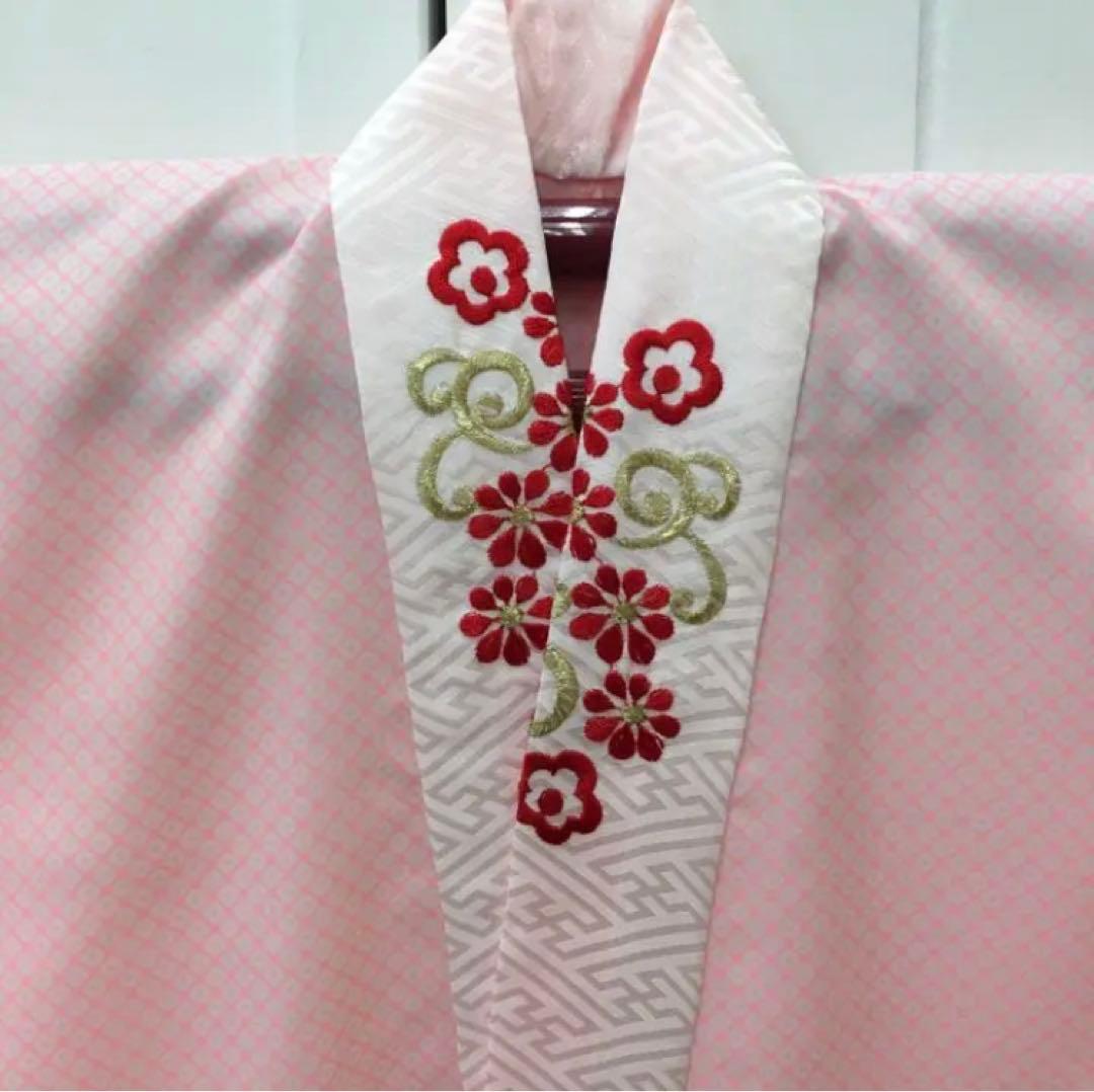 ❪5813❫ ♥ 七五三 三歳 女の子 正絹 日本製 ♥