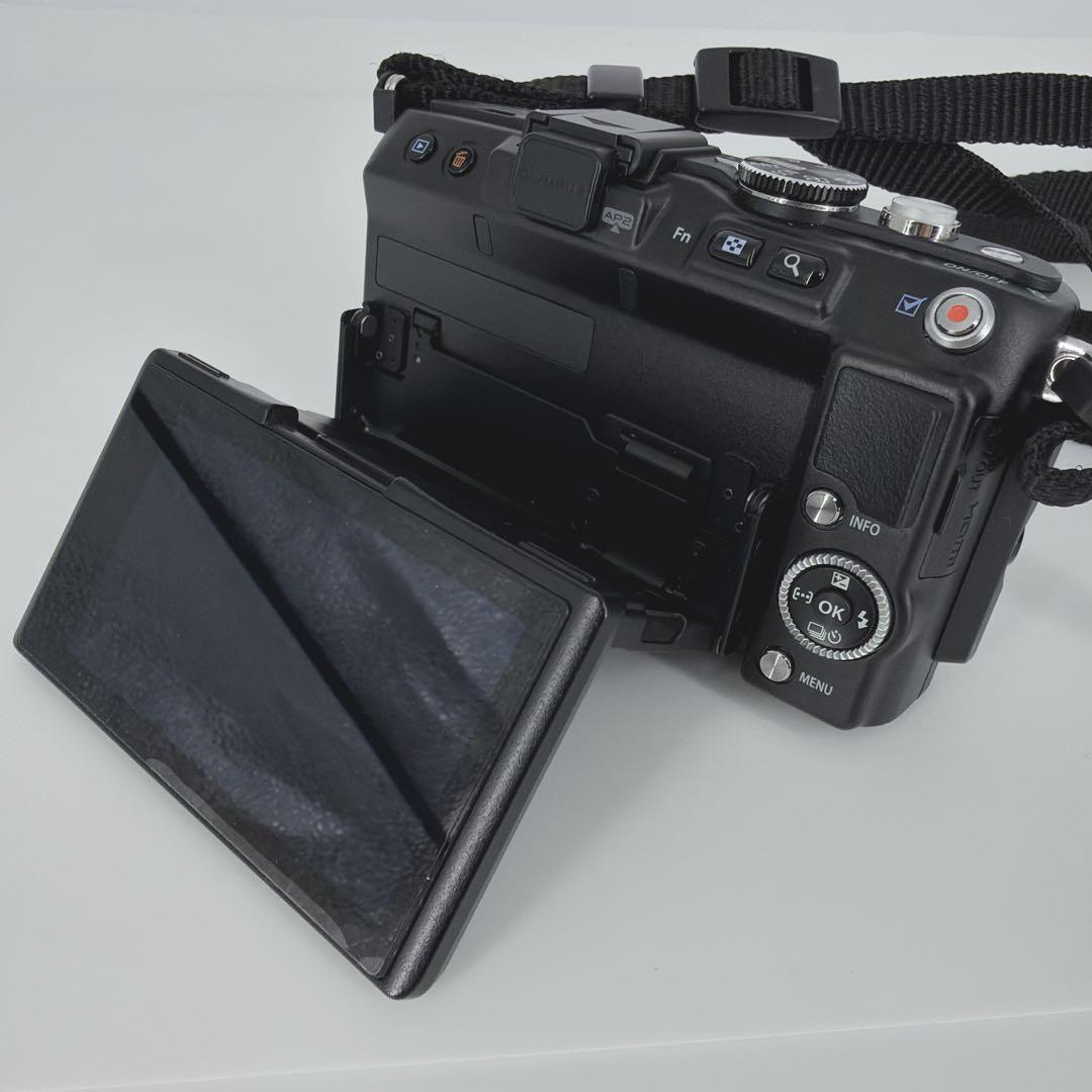 【名機】OLYMPUS PEN Lite E-PL5 黒 ズームレンズ付 854