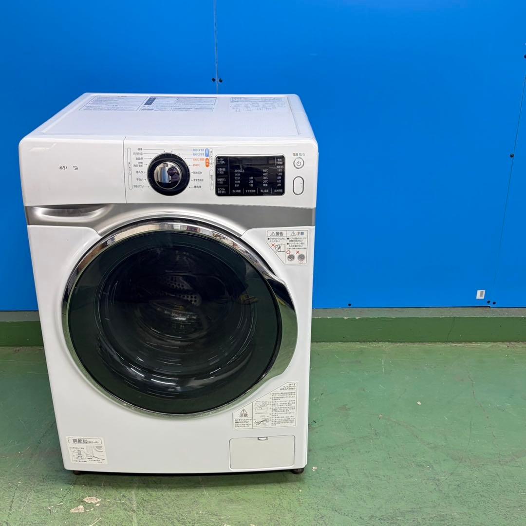 722 格安　ドラム式洗濯機　7.5キロ　ミニサイズ　小型　一人暮らし　左開き
