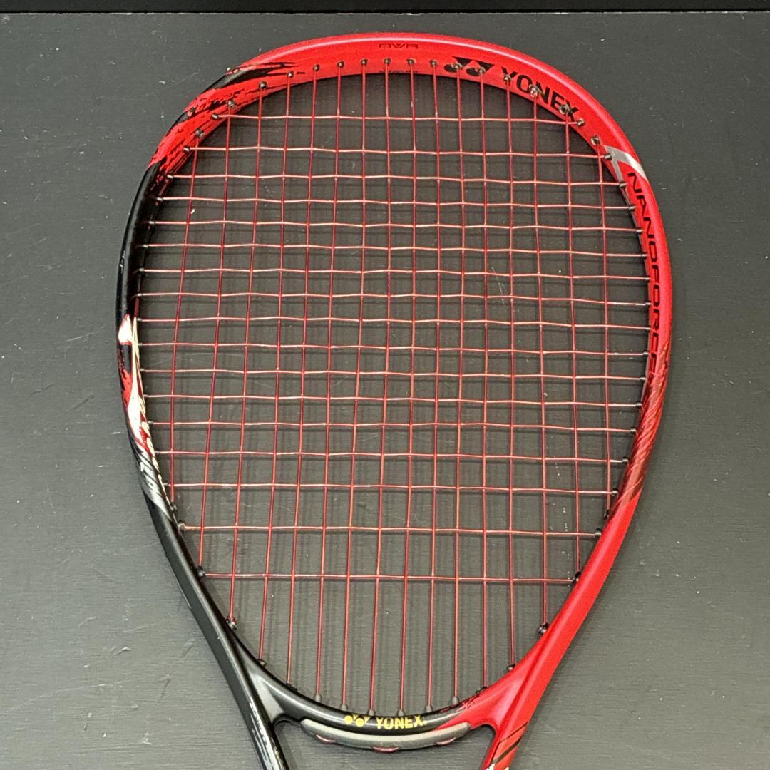 YONEX NANOFORCE 8V ヨネックス　軟式テニスラケット 美品