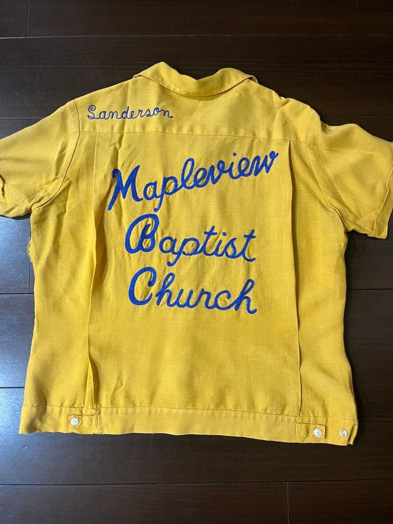 ヴィンテージ 50s ボーリングシャツ