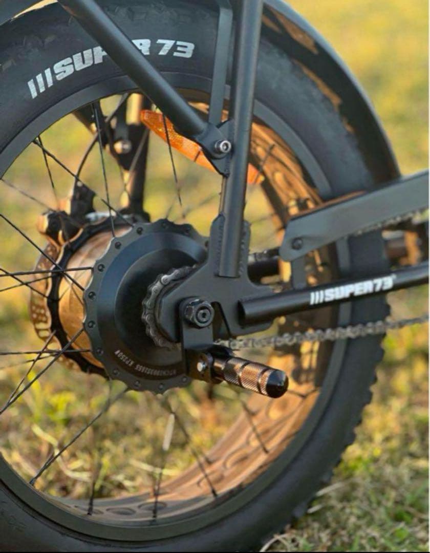 【激レア・最終値引き】super73専用　特注フットレストペダル・フットスタンド