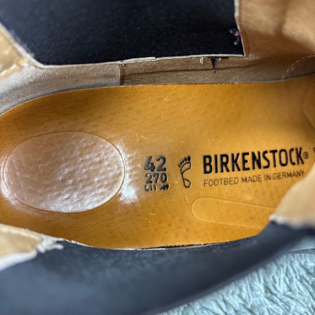 美品✨ビルケンシュトック スタロン サイドゴア ブーツ チェルシー 42 厚底