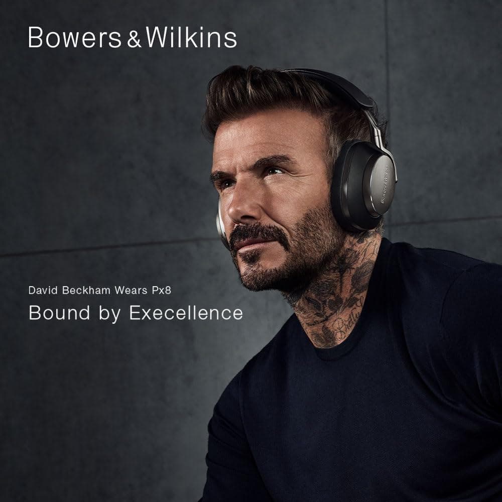 Bowers & Wilkins PX8 ハイエンド ワイヤレスヘッドホン タン