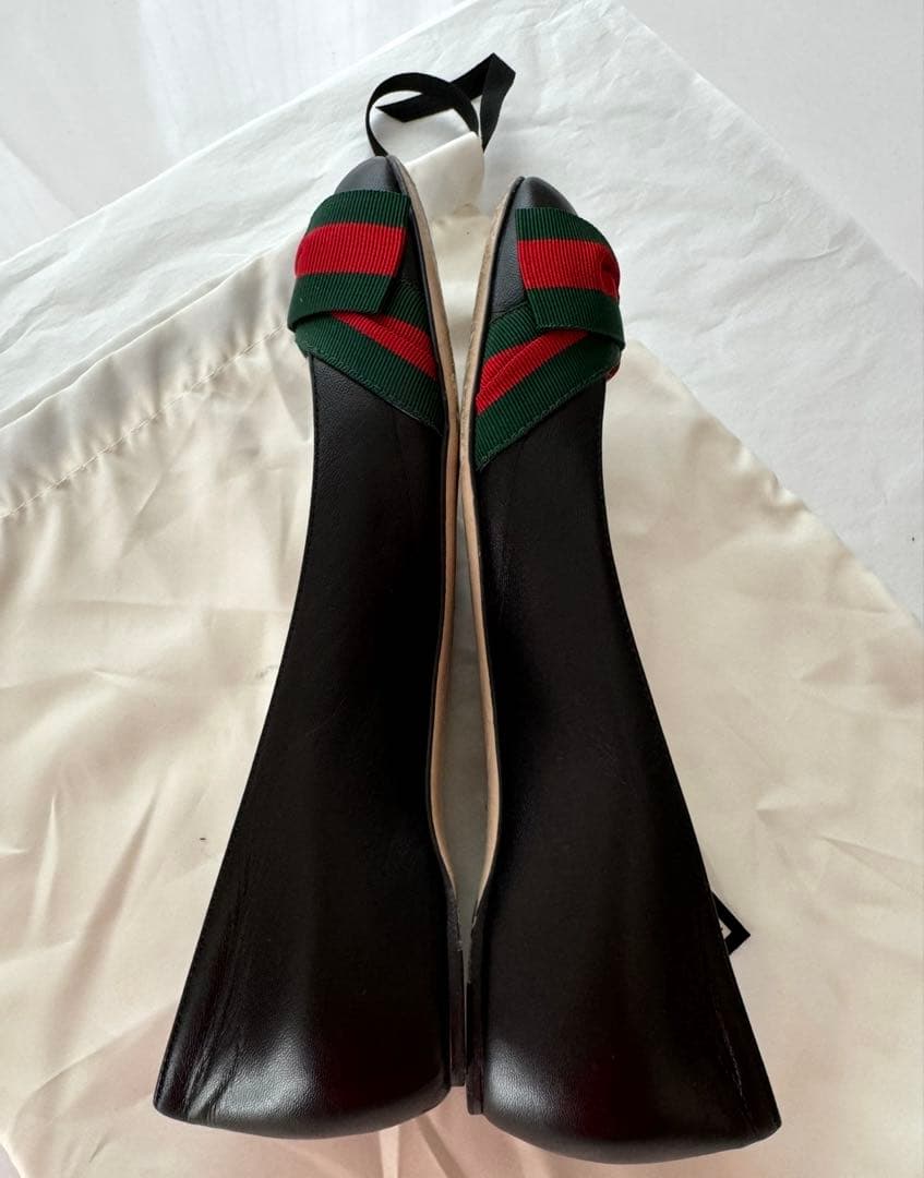 明るいミライ ☆GUCCI グッチ☆フラット　シューズ　バレエ