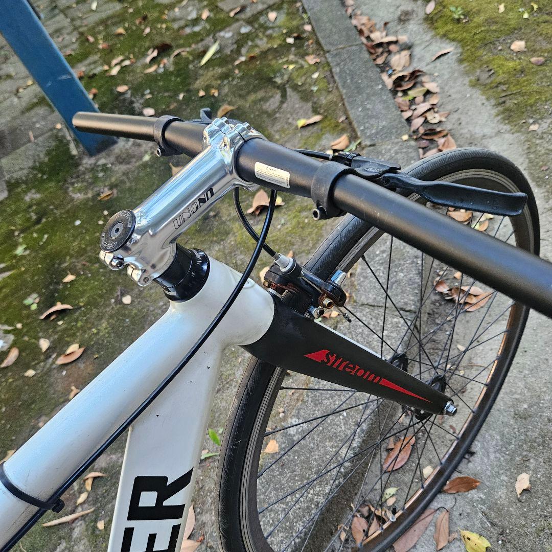 リーダーバイク　735　xs　カーボンフォーク新品　フリー　通勤　通学