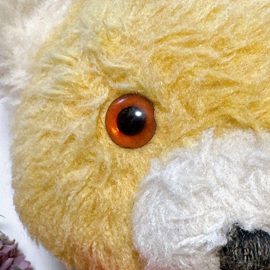 まんまる君 様✨希少✨❤️黄色いにっこりペディグリーベア❤️アンティークテディベア