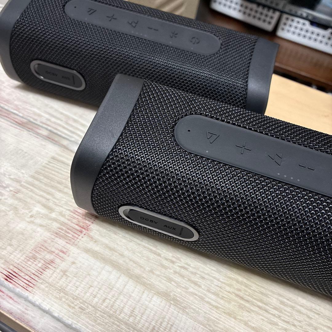 ひ*ろ様 earfun UBOOM ワイヤレススピーカー ブラック　ペア