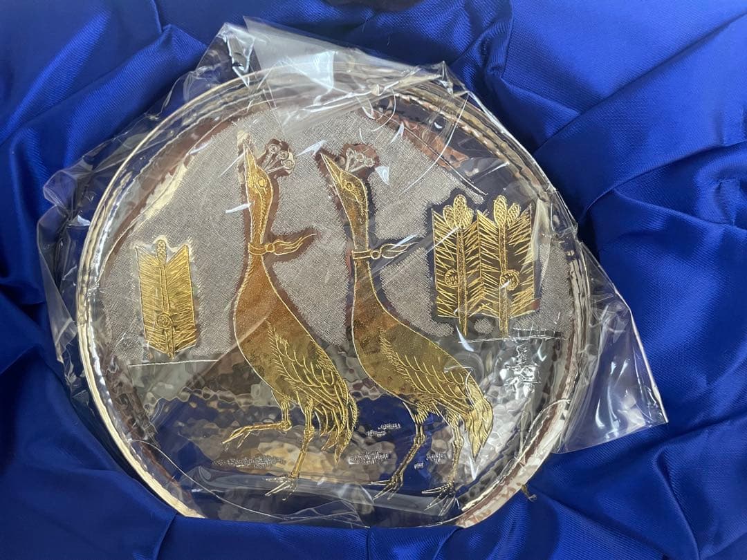 新品⭐︎帖佐美行⭐︎大宝双鶴⭐︎銘々皿　５枚セット