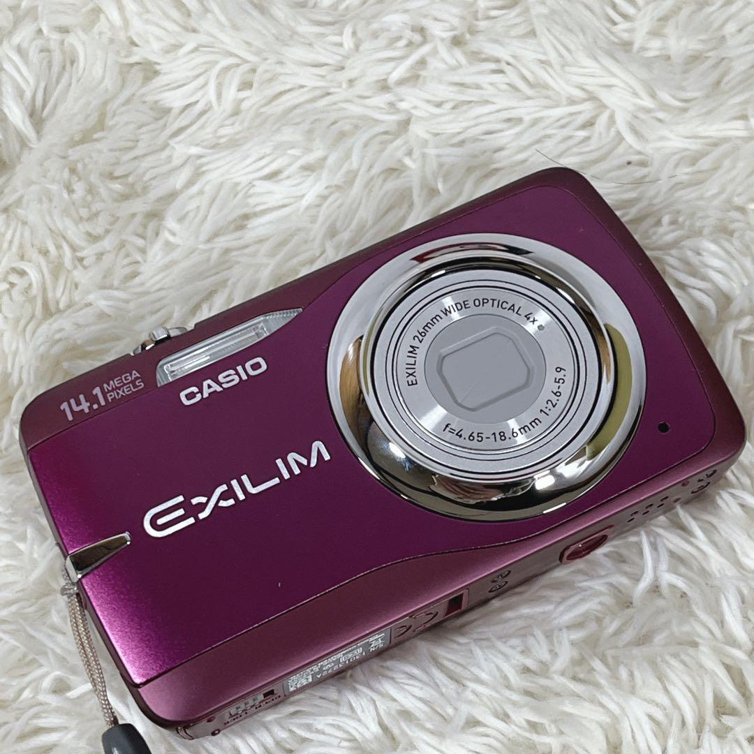 CASIO EXILIM EX-Z550 パープル デジタルカメラ　エクシリム