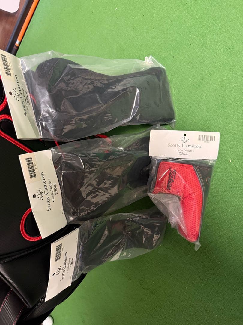 SCOTTY CAMERON キャディバッグ 黒/赤　限定品　お値下げしました‼️