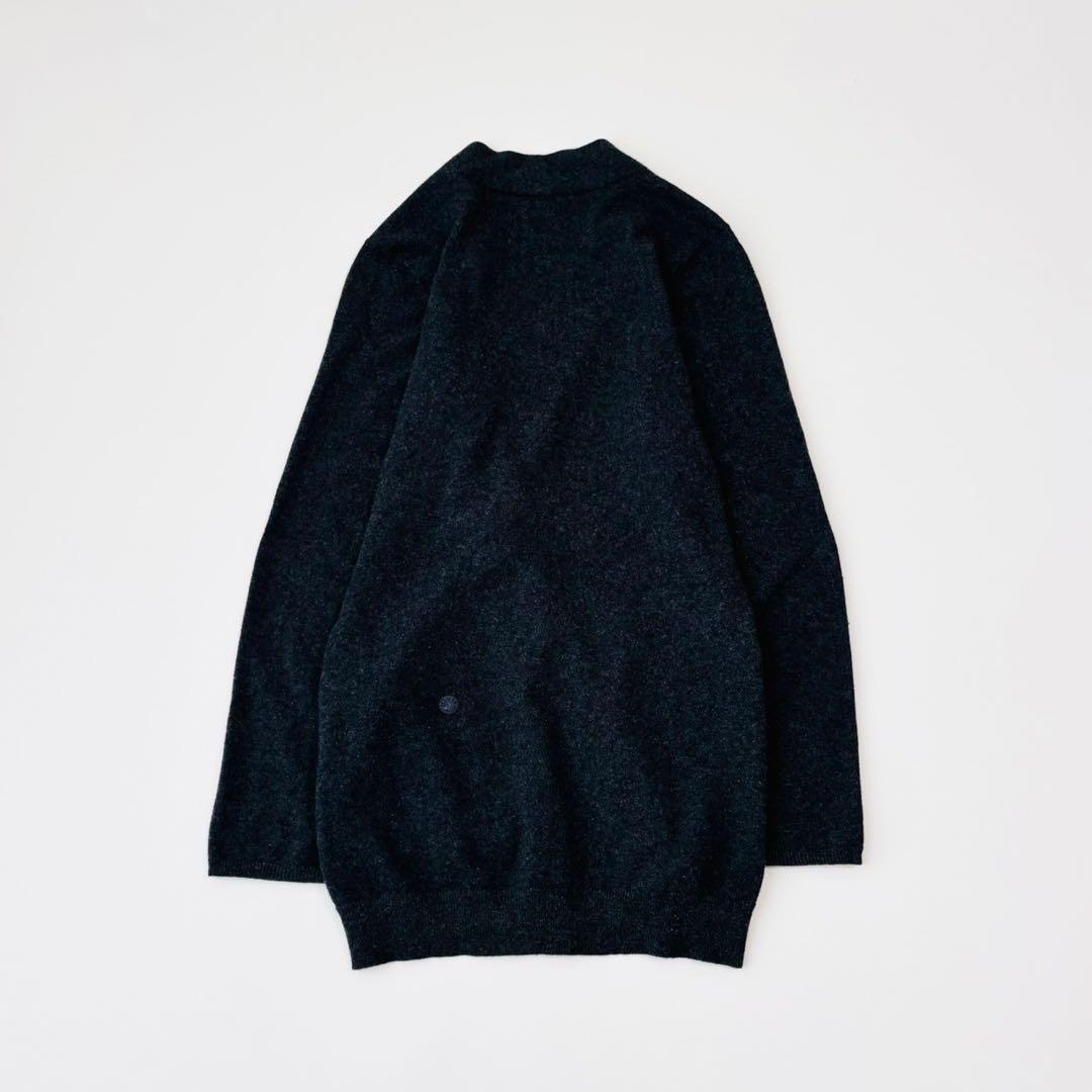 ブルネロクチネリ　カシミヤ100カーディガン　ロング　ダークグレー　M