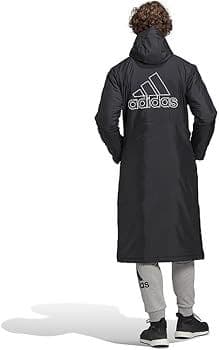 adidasアディダス ベンチコート ライトインサレーテッド ロングコート XL