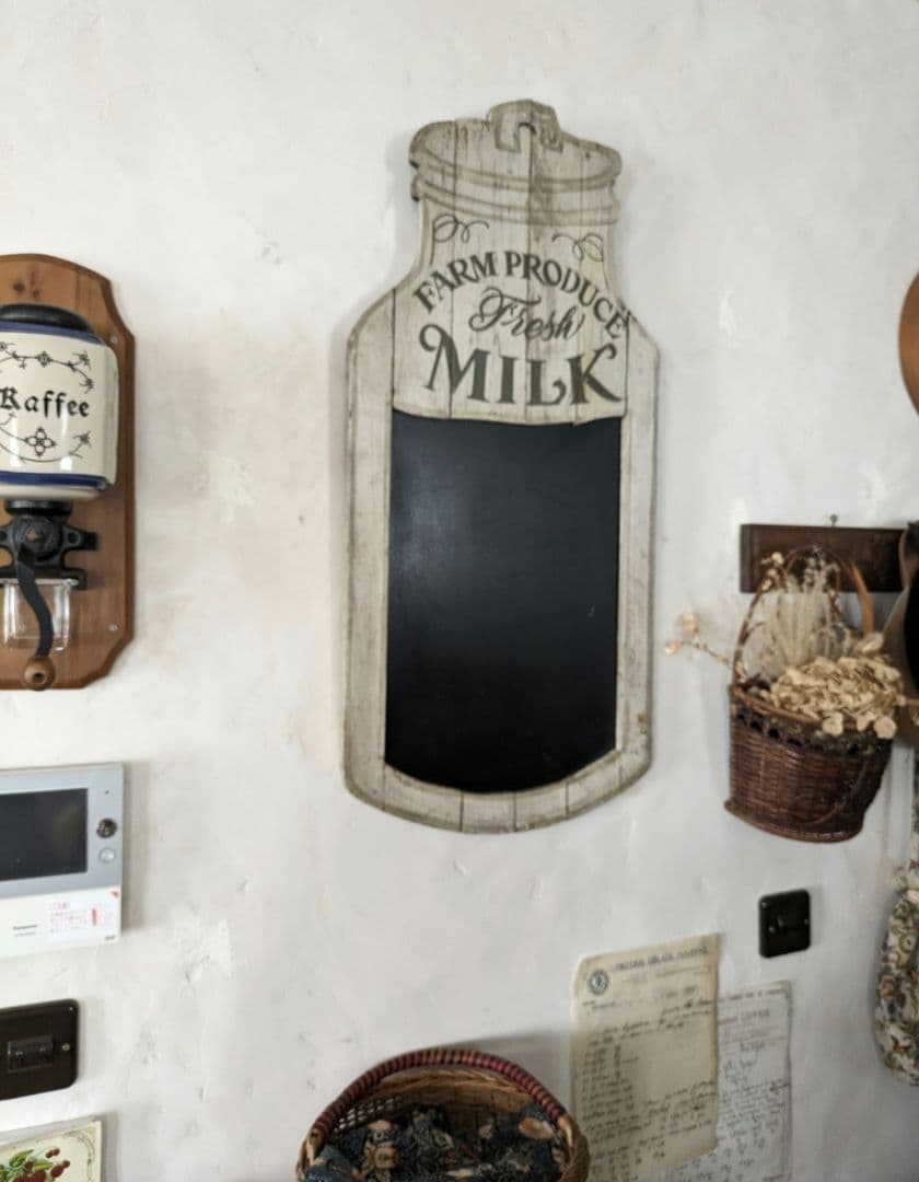 さくぱる　アンティーク ディスプレイボード　黒板