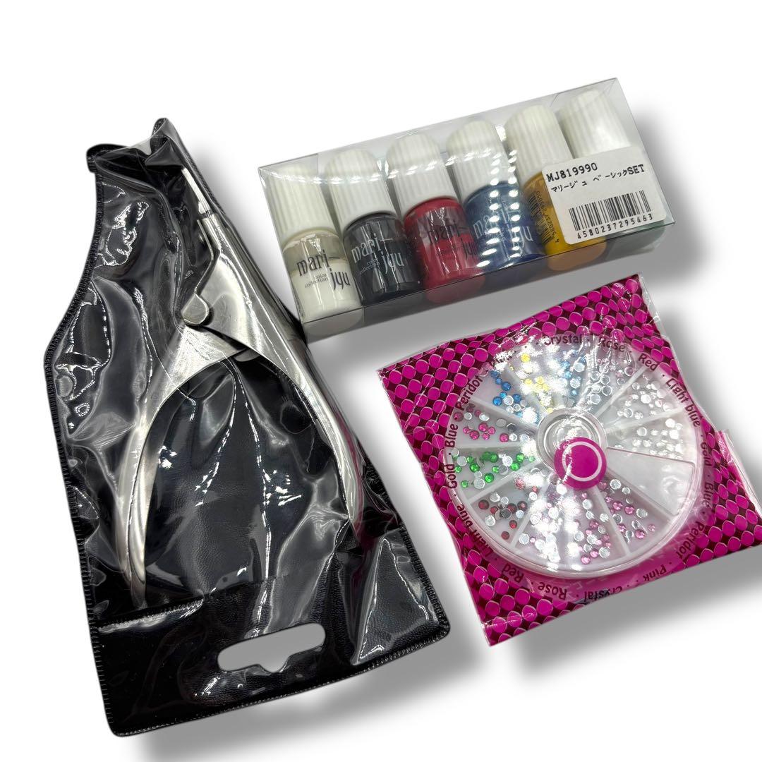 ネイル用品一式 ネイルバッグ 教科書付き ネイルスペシャリスト技能検定試験