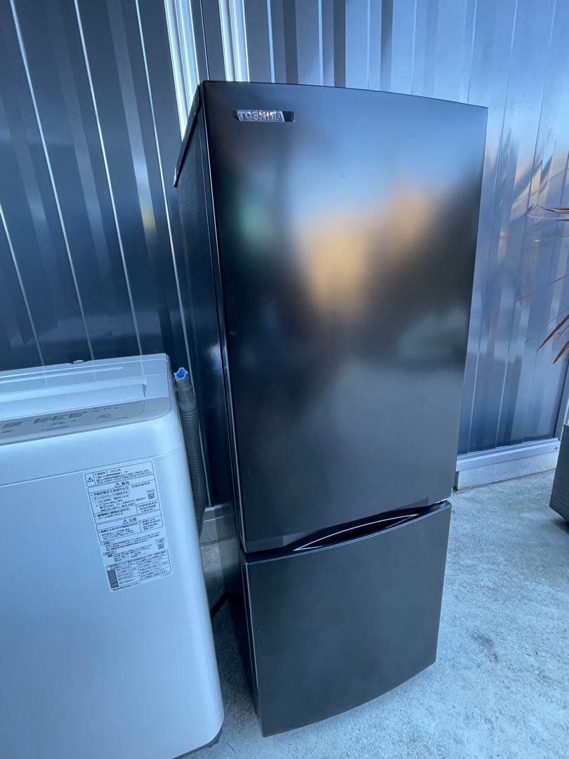 福岡市近郊限定　冷蔵庫　洗濯機　単身サイズセット　panasonic 東芝