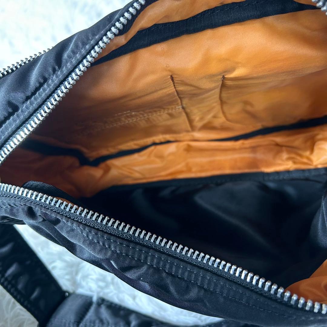 希少・未使用級✨ポーター タンカー 2層式 ショルダーバッグ 廃盤 L 黒