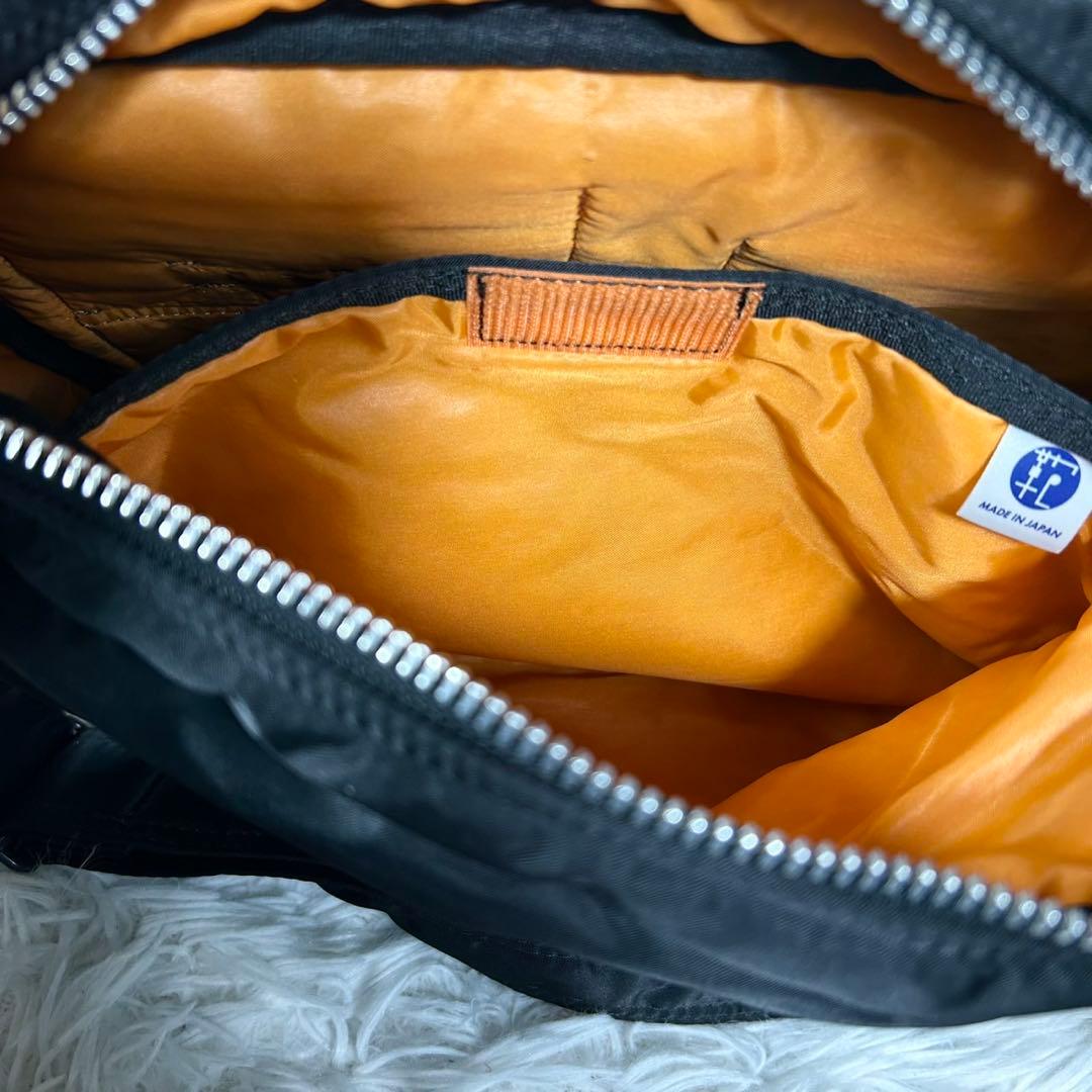 希少・未使用級✨ポーター タンカー 2層式 ショルダーバッグ 廃盤 L 黒