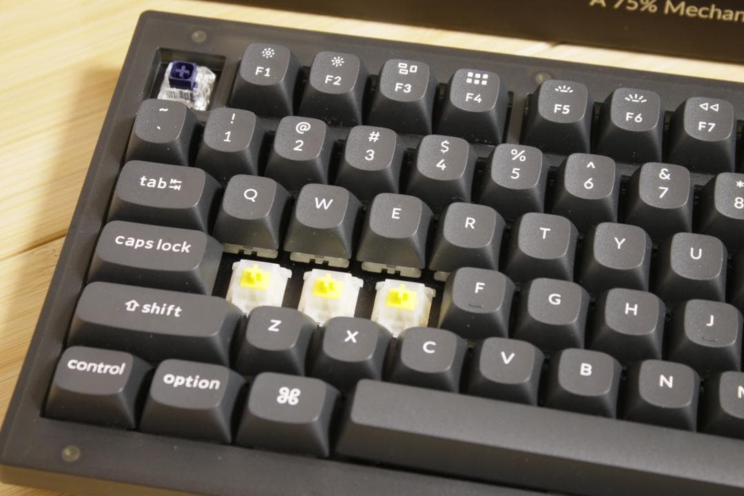 【Keychron】V1 Knob フロストブラック US ANSI 配列