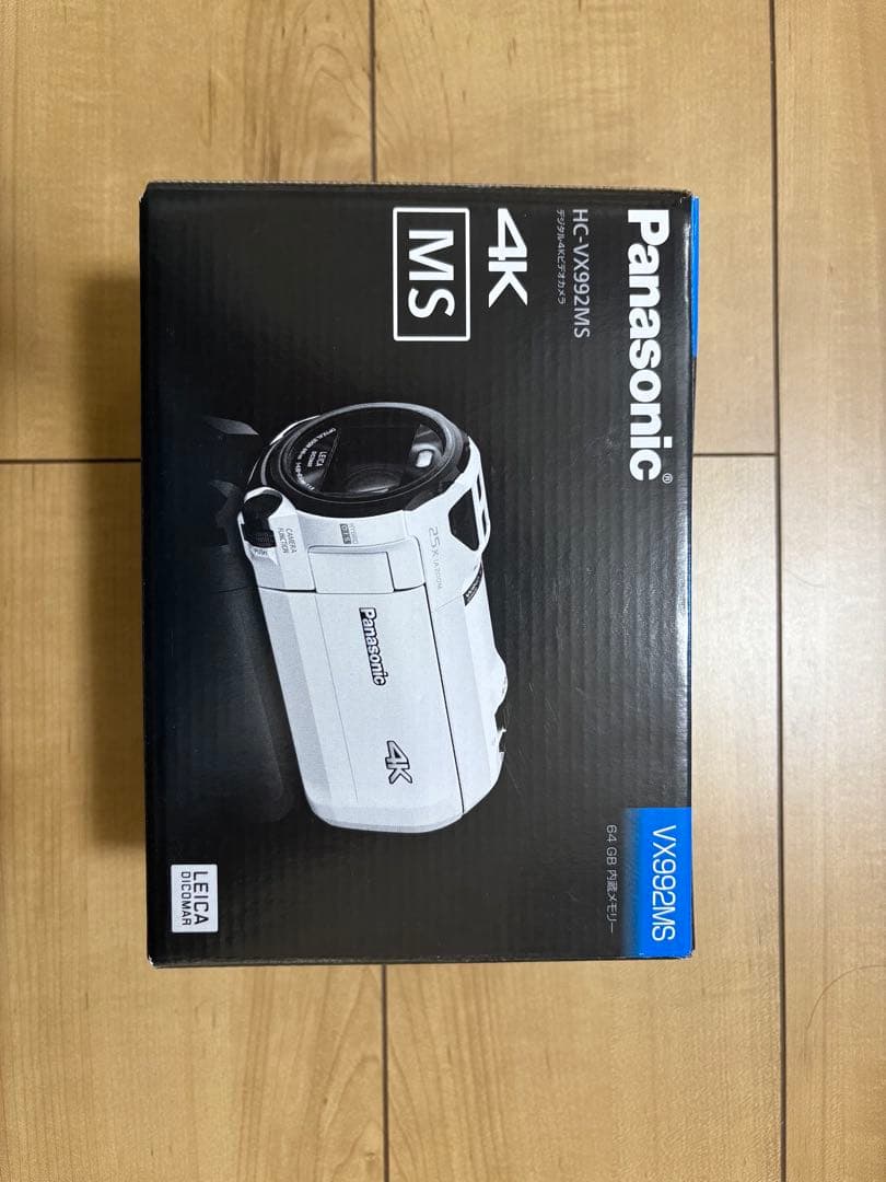Panasonic 4Kビデオカメラ HC-VX992MS-T 64GB