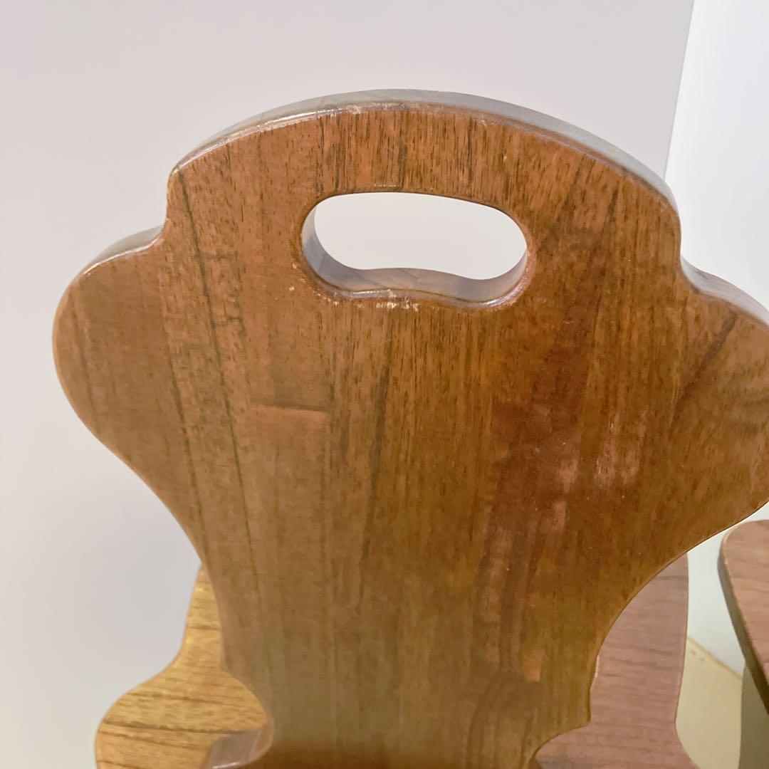 木製　ダイニングチェア　2脚セット　デザインチェア　アームレスチェア　椅子