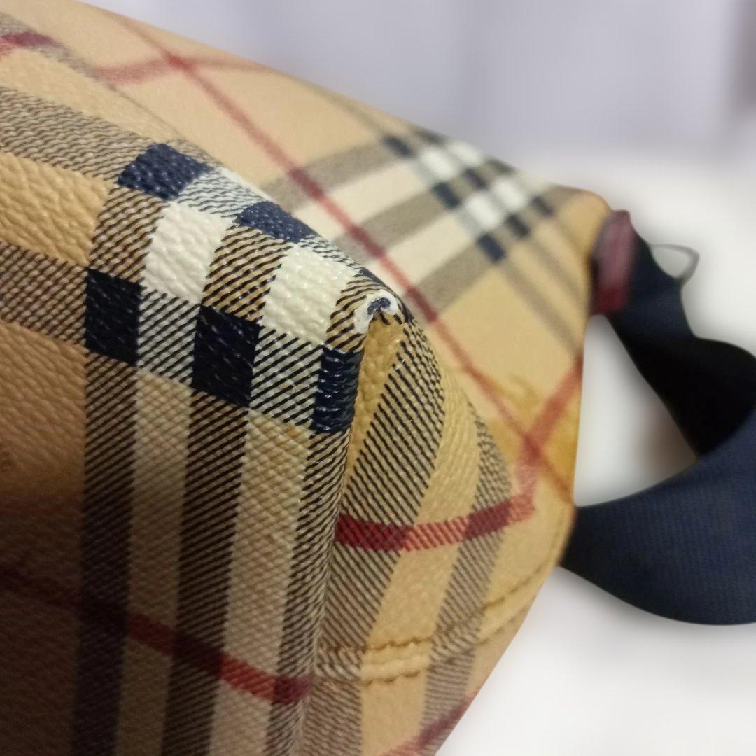 BURBERRY バーバリー ノバチェック ショルダーバッグ PVC