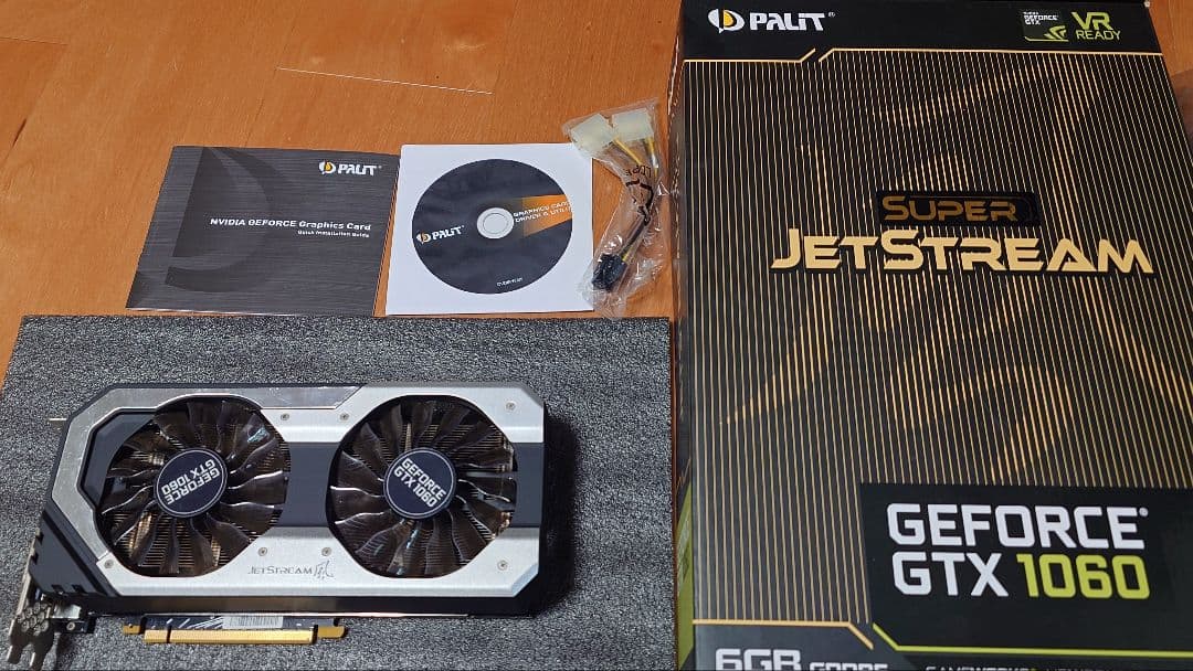 グラフィックボード・グラボ・ビデオカード Palit Geforce GTX1060 6GB Super JetSteam