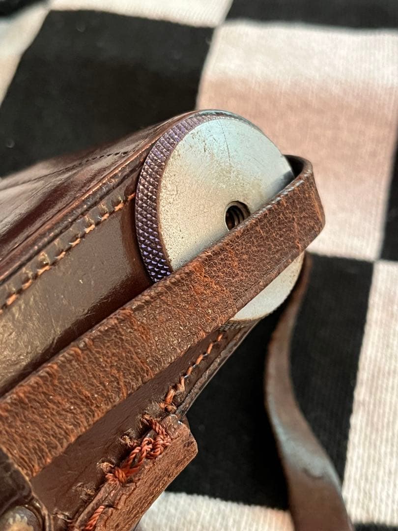 Leica Ⅲf バルナックライカ セルフタイマー 革ケース付き