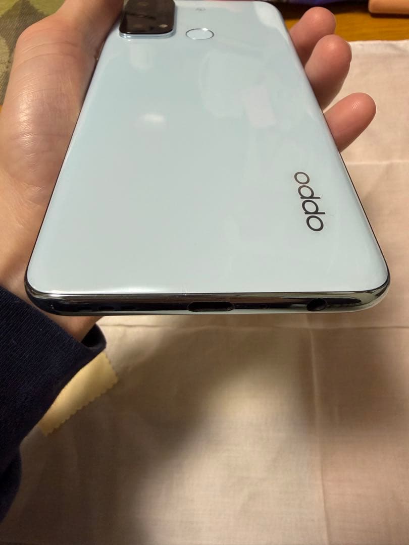 OPPO reno5A アイスブルー　SIMフリー
