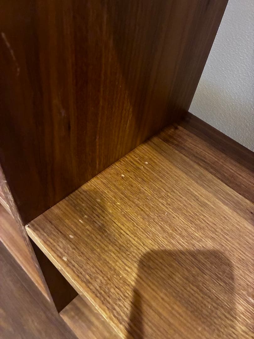 無印良品 スタッキングシェルフ ウォールナット材