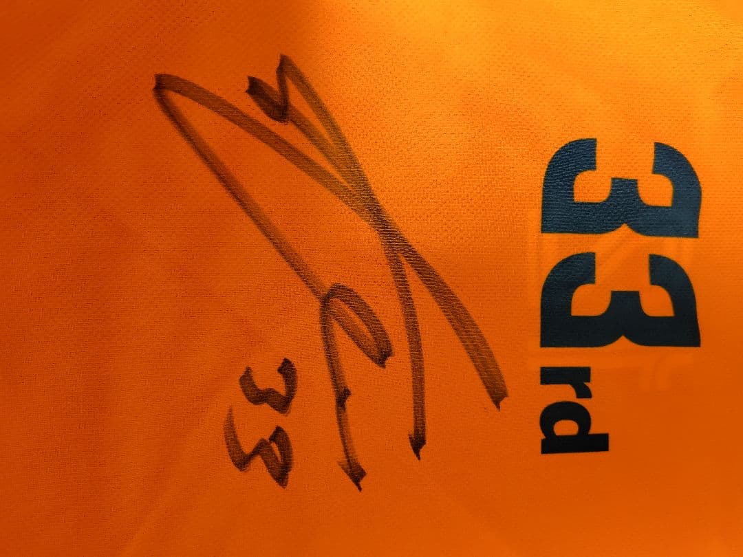 し*た様 清水エスパルス　来場特典　リバーシブルバスケシャツ　乾貴士選手サイン入